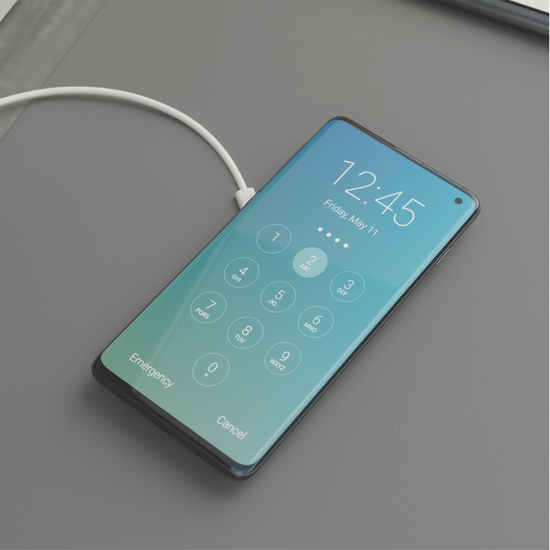 Wireless Charger Axis - Weizenstroh