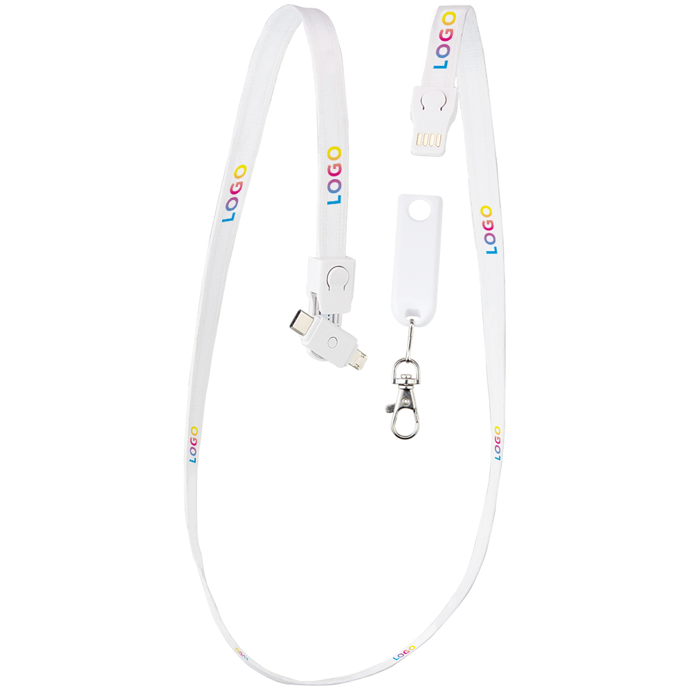 Schlüsselband mit Ladekabel Ariso