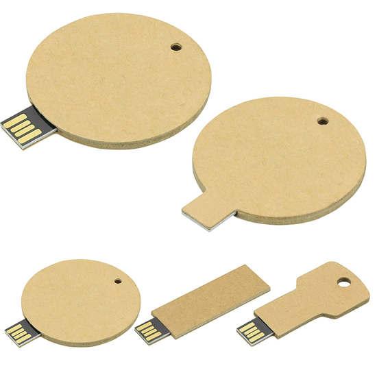 USB Stick Greencard round