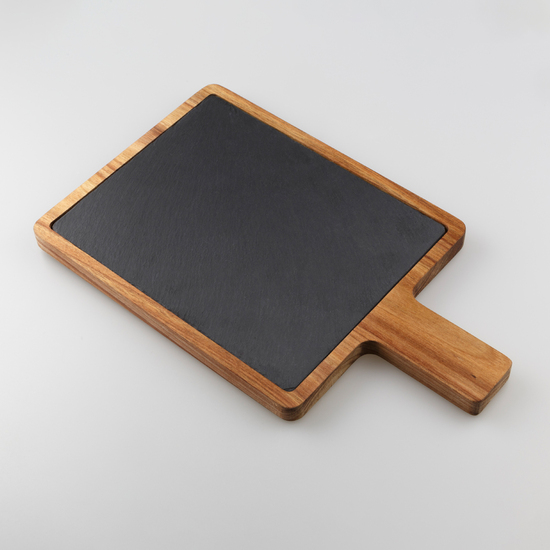 Servierplatte Schiefer Acero