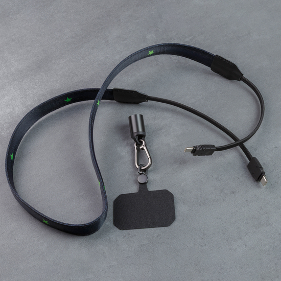 Schlüsselband mit Ladekabel Orizo