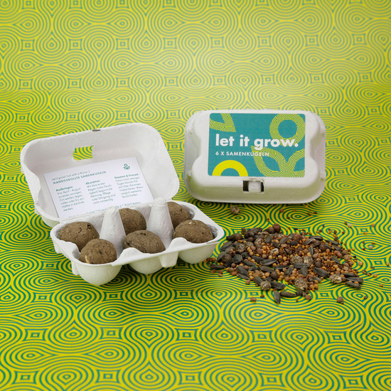 Samenkugeln 6er Karton Kori