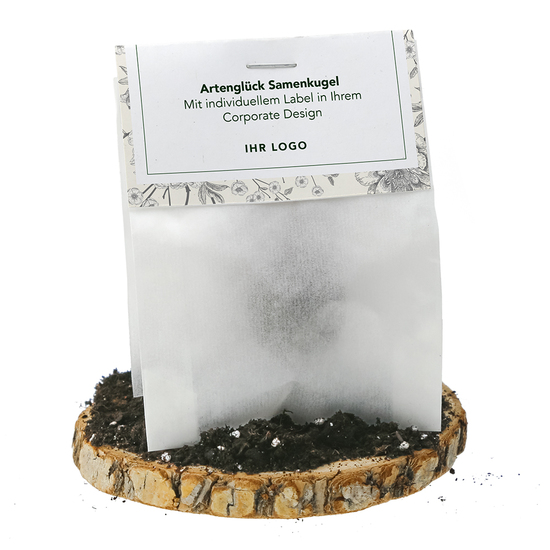 Samenkugel im Pergaminbeutel Muru