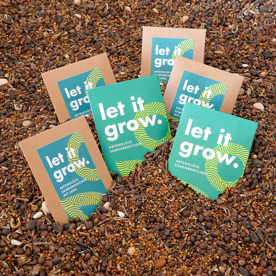 Samenbriefchen mit Label Vilo