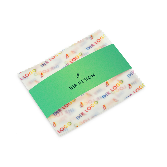 Bienenwachstuch M mit Banderole Wabi