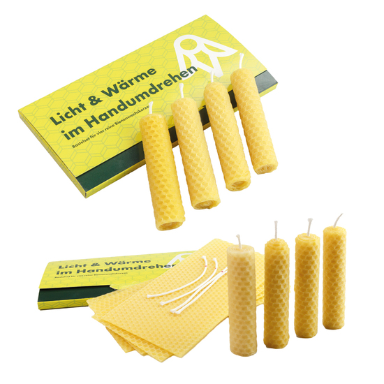 Kerzenbastelset 4er Lumo