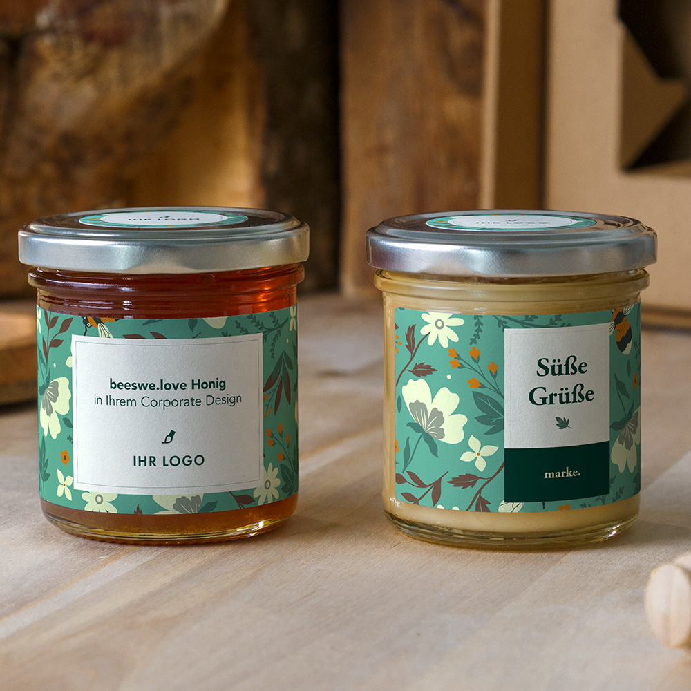 Blütenhonig im Midi Glas Mellio