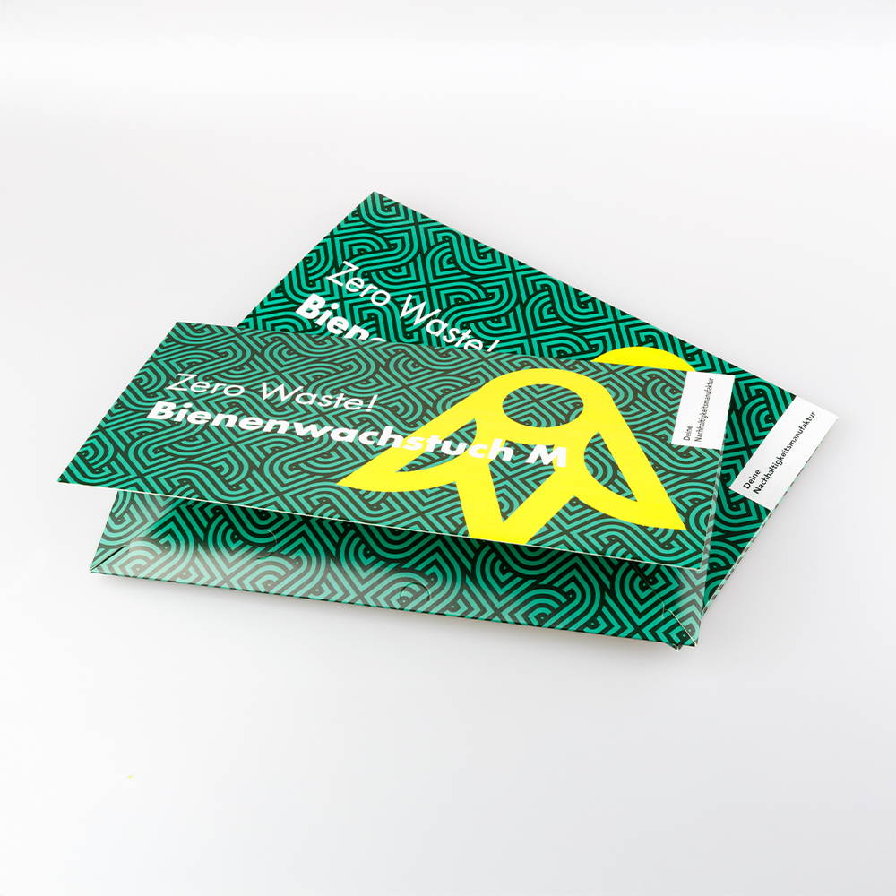 Mappe Bienenwachstuch M