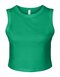 BL1013 Bella Women´s Micro Rib Muscle Crop Tank