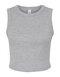 BL1013 Bella Women´s Micro Rib Muscle Crop Tank