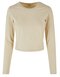 BY261 Build Your Brand Ladies Short Longsleeve Tee