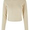 BY261 Build Your Brand Ladies Short Longsleeve Tee