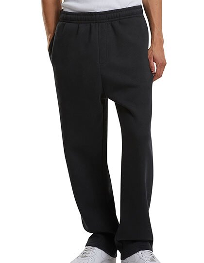 BY288 Build Your Brand Fluffy Track Sweatpants