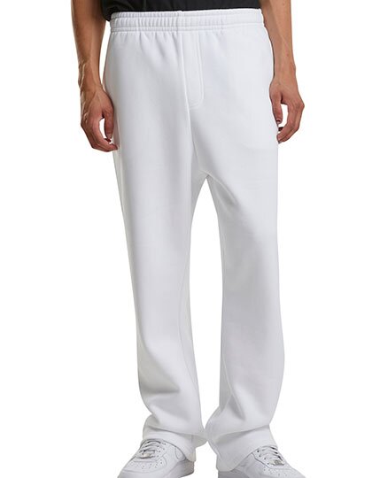 BY288 Build Your Brand Fluffy Track Sweatpants