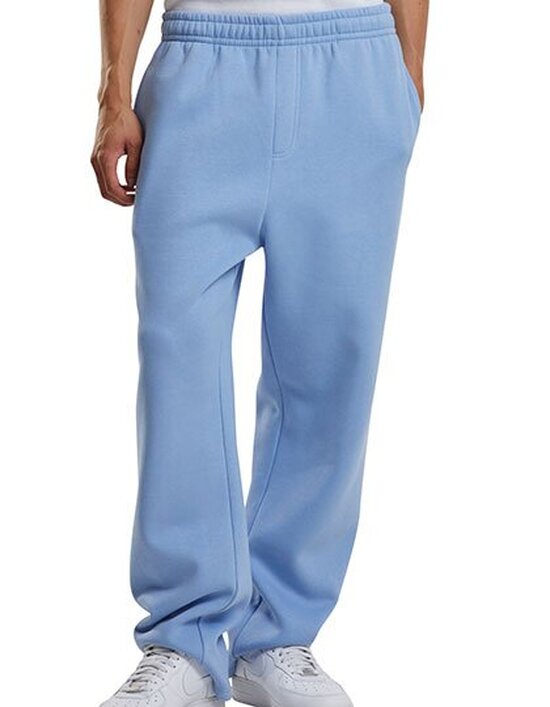 BY288 Build Your Brand Fluffy Track Sweatpants