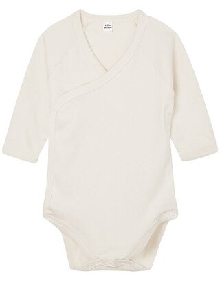BZ60 Baby Long Sleeve Kimono Bodysuit
