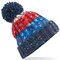 Corkscrew Pom Pom Beanie