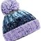 Junior Corkscrew Pom Pom Beanie