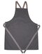 Apron with Grey Ties Crossover
