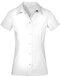 Women`s Poplin Shirt Short Sleeve