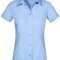 Women`s Poplin Shirt Short Sleeve