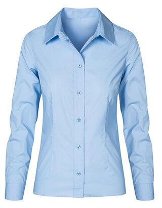 Women`s Poplin Shirt Long Sleeve