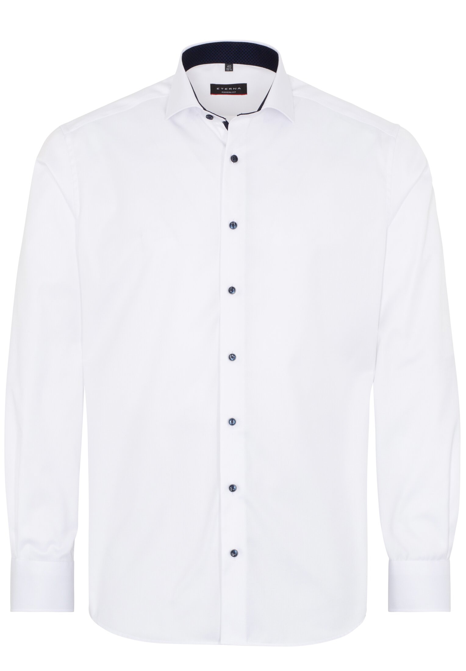 Eterna Hemd Cover Shirt Twill - Modern Fit - ohne Brusttasche