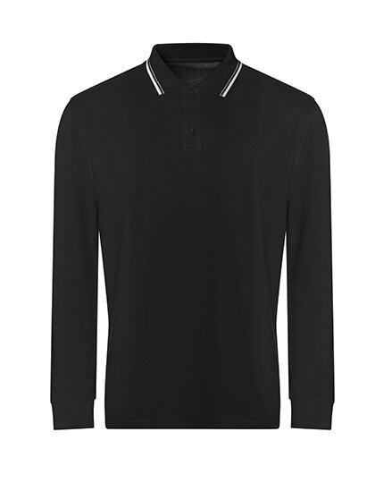 JP103 Long Sleeve Tipped 100 Polo