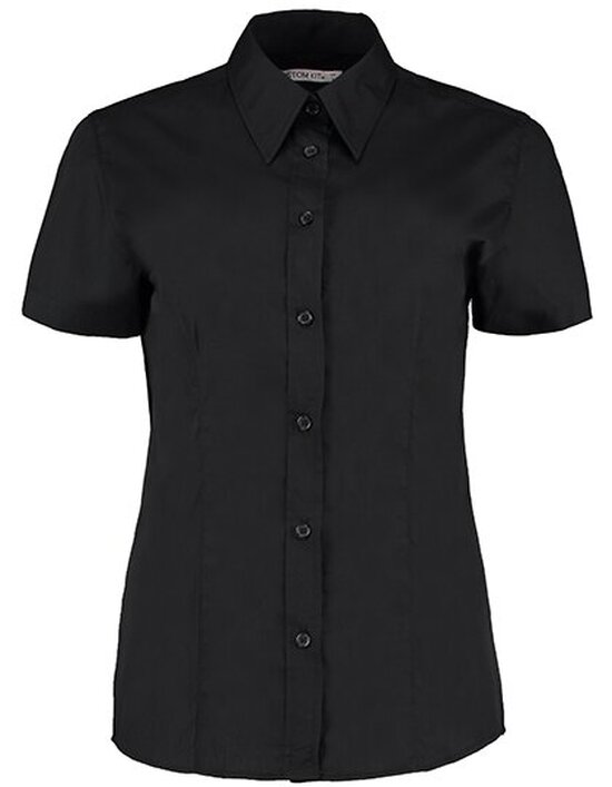 Women`s Classic Fit Workforce Poplin Shirt Short Sleeve