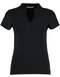Regular Fit Corporate Top V Neck Mandarin Collar
