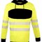 KX1002 EOS Hi-Vis Workwear Hoody With Printing Area
