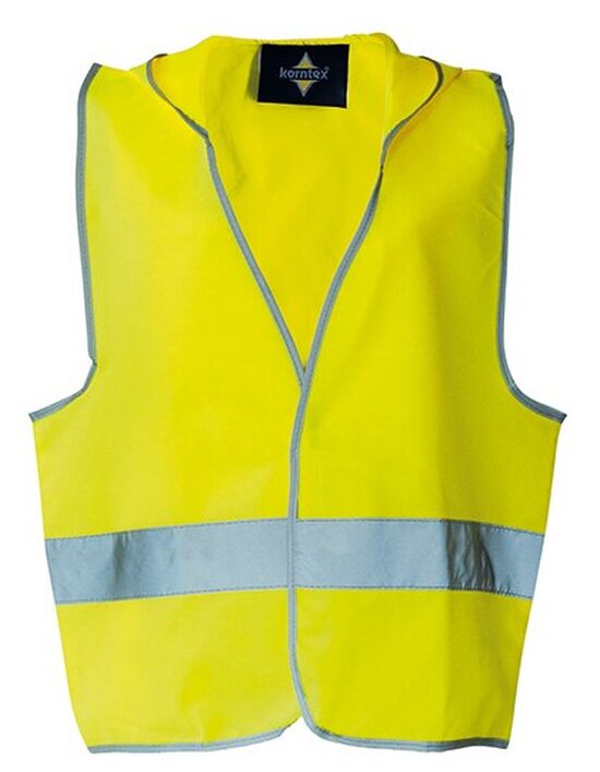 Kids` Hooded Safety Vest EN 1150