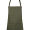 Kurze Latzschürze Basic mit Schnalle und Tasche