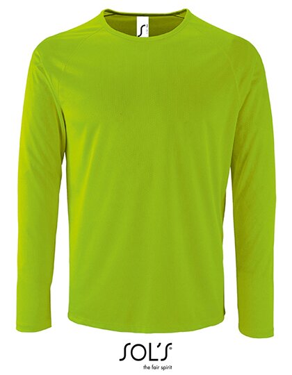 Men`s Long-Sleeve Sports T-Shirt Sporty