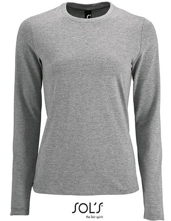 Women`s Long-Sleeve T-Shirt Imperial