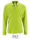 Men`s Long-Sleeve Piqué Polo Shirt Perfect
