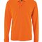 Men`s Long-Sleeve Piqué Polo Shirt Perfect