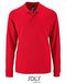 Men`s Long-Sleeve Piqué Polo Shirt Perfect