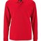 Men`s Long-Sleeve Piqué Polo Shirt Perfect