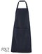 Denim Bib Apron "Grant" with Pocket