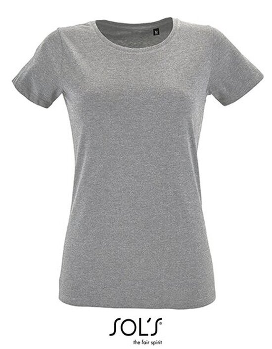 Women`s Round Neck Fitted T-Shirt Regent