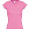 Ladies` V-Neck-T-Shirt Moon