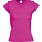 Ladies` V-Neck-T-Shirt Moon