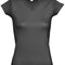 Ladies` V-Neck-T-Shirt Moon