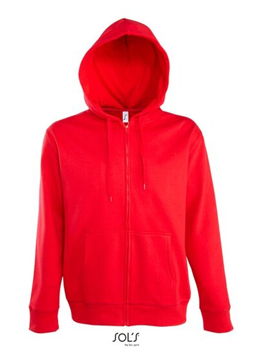 Men Hooded Zipped Jacket Seven