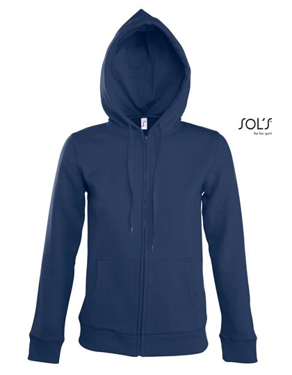 Women Hooded Zipped Jacket Seven