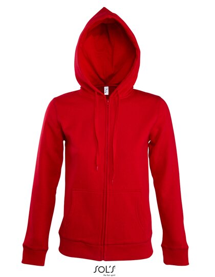 Women Hooded Zipped Jacket Seven