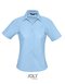 Ladies` Oxford-Blouse Elite Short Sleeve