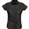 Ladies` Stretch-Blouse Excess Shortsleeve