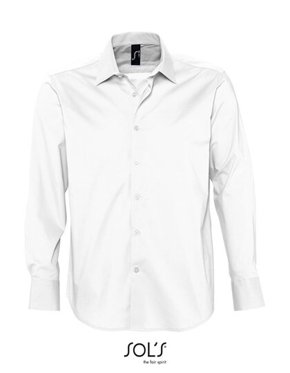 Men`s Stretch-Shirt Brighton Longsleeve